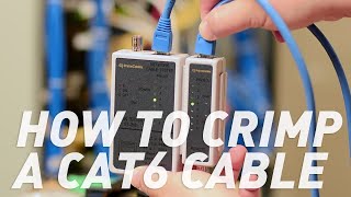 how to color code a rj45 jack with cat 6 cable using tools [upl. by Ley907]