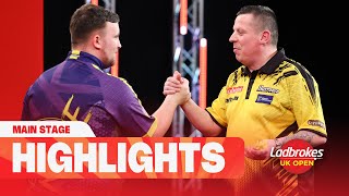 INTO THE QUARTERS  Day Two Main Stage Evening Highlights  2024 Ladbrokes UK Open [upl. by Sapphire]