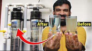 ഞങ്ങളുടെ വീട്ടിലെ വെള്ളവും ക്ലിയർ ആയി 😱😱  Water Filter [upl. by Aicirtac]