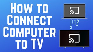 How to Connect Your Computer to the TV in 2 Ways 2024 [upl. by Ciro]