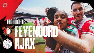 HISTORY WAS MADE 🤯  Highlights Feyenoord – Ajax  Eredivisie 20232024 [upl. by Mile]