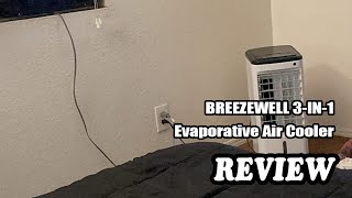 BREEZEWELL 3IN1 Evaporative Air Cooler  Review 2022 [upl. by Benoit]