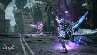 DMC5 Vergil vs Cavaliere Angelo DMD No damage [upl. by Nomolos]