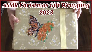 ASMR Christmas Gift Wrapping 2023 christmas2023 giftwrapping asmr [upl. by Holbrooke309]