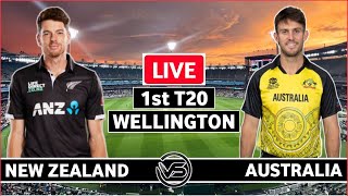 Australia vs New Zealand T20 Live Scores  AUS vs NZ 1st T20I Live Scores amp Commentary  2nd Innings [upl. by Lust]