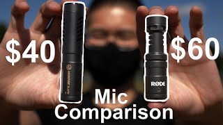 Best Budget Vlogging Mic 2020  Rode Video Micro VS Mirfak Audio N2 [upl. by Clementis]