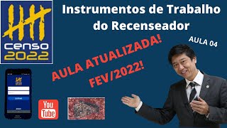 ATUALIZAÇÃO da AULA 04  Instrumentos de trabalho do Recenseador  Conhecimentos Técnicos IBGE 2022 [upl. by Mattox]