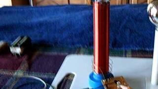 Mini Tesla Coil Finished [upl. by Rawden289]