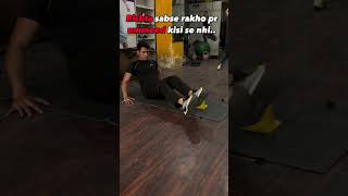 Ummed kisi se nhi🙂 shortvideo viral ytvideo gymmotivation trainhard [upl. by Eednas998]