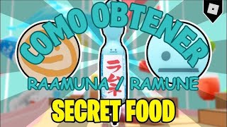 Alimento secreto Ramuna  Ramune  Secret Staycation en Roblox [upl. by Gignac]