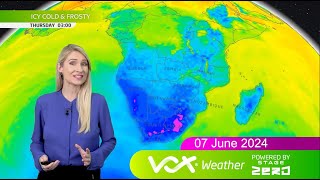 7 June 2024  Vox Weather Forecast powered by Stage Zero [upl. by Aronoff776]