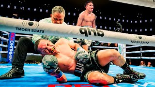 Jesse Rodriguez vs Juan Francisco Estrada  KO Full Highlights HD [upl. by Einhpets533]