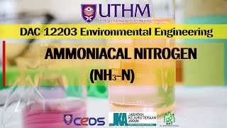 Ammoniacal Nitrogen DAC 12203 Environmental Engineering [upl. by Palgrave]