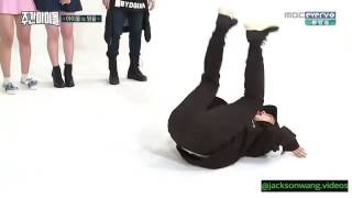 ENG Weekly Idol  JooHeon imitating Jackson [upl. by Winograd928]