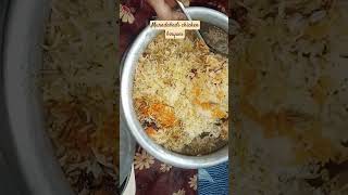 Muradabadi chicken biryani trendingshorts youtubeshorts viralvideo shortbiryani mummy ka zaika [upl. by Kcirederf]