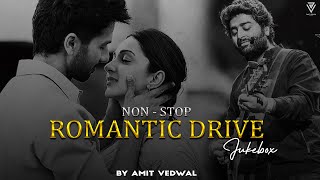 NonStop Romantic Drive Jukebox  RoadTrip Jukebox  2024  Amit Vedwal [upl. by Bachman]