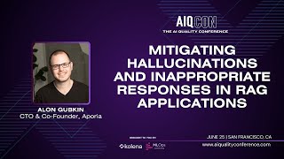 MITIGATING HALLUCINATIONS AND INAPPROPRIATE RESPONSES IN RAG APPLICATIONS  Alon Gubkin [upl. by Gatian808]