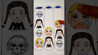 Wednesday Addams Enid Sinclair puzzle shorts viralvideo wednesday youtubeshorts wednesdayadam [upl. by Suryt]