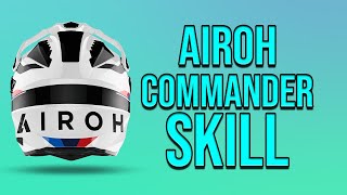 Casco trail Airoh Commander Skill Review [upl. by Meehan]