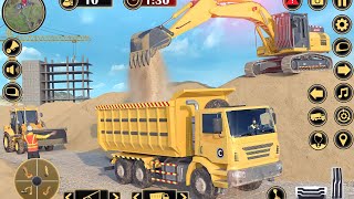 Heavy Construction JCB Games  Construction Truck Simulator  Road Construction Simulator Games [upl. by Fraase629]