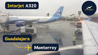 TRIP REPORT  Interjet✈️ Así era volar con Interjet en su A320 quotEcojetquot  Guadalajara  Monterrey [upl. by Notnerb]