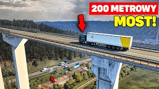 Najdłuższy Transport i Ogromny Most 🚨🛻  Kariera Od Zera 5  Euro Truck Simulator 2 [upl. by Ayyidas]