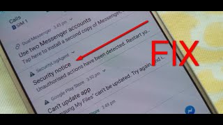 Samsung Security Notice Fix [upl. by Eleanor]
