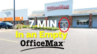 OfficeMax is still surviving post COVID but how if the store is this empty [upl. by Oscar470]