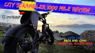 Is the Juiced Bikes City Scrambler Still Worth It after 1000 miles 2020 Electric Bike Review [upl. by Walker356]