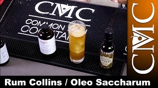 Rum Collins with Cocktail amp Sons Oleo Saccharum [upl. by Chiou]