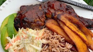 Juicy and delicious Barbecue Jerk Chicken [upl. by Honeyman]