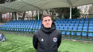 Interview  Ste Whitley  FC Isle of Man vs Longridge Town [upl. by Stelu]