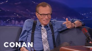 Larry King Demands Conan Freeze His Corpse  CONAN on TBS [upl. by Gilmer362]