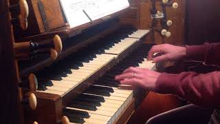 J S Bach Prelude and Fugue in C major BWV 846 organ [upl. by Weikert9]