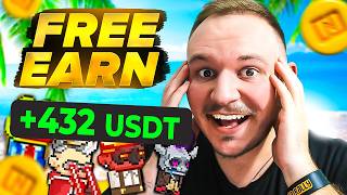 EARN in Backwoods  NEW Play to Earn Crypto Game Android amp iOS 2024 [upl. by Nacnud]