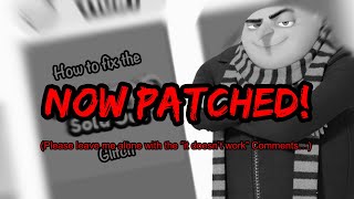 PATCHED How to fix the UGC items sold out glitch Despicable Me 4 Heist Obby on Roblox [upl. by Igor]