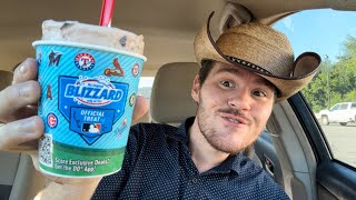 Dairy Queen Salted Caramel Truffle Blizzard Review [upl. by Arbrab]