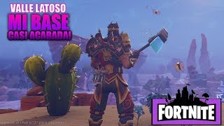 FORTNITE MI BASE FORTALEZACASTILLO  Valle Latoso [upl. by Ranson]