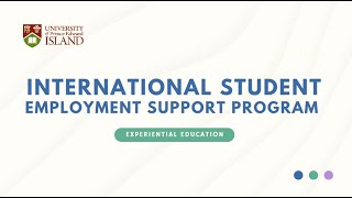 International Student Employment Support Program [upl. by Ernesto]