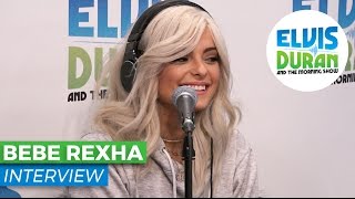 Bebe Rexha Got Dumped Via Text Message  Spills Details on Debut Studio Album  Elvis Duran Show [upl. by Engedus]