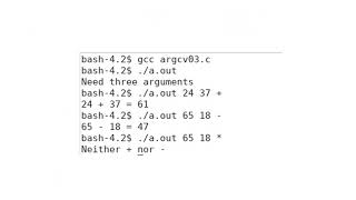 C Programming Lecture 14 argc and argv 03 [upl. by Dominy]