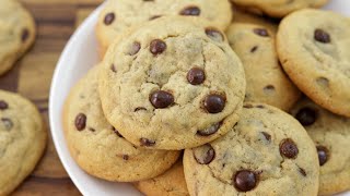 Soft and Chewy Chocolate Chip Cookies Recipe [upl. by Edya399]