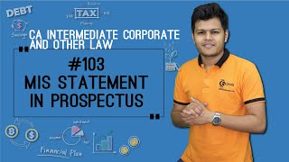 Mis Statement in Prospectus  Prospectus and Allotment of Shares  CA Intermediate Corporate [upl. by Chui292]