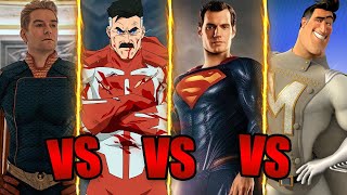 Superman VS OmniMan VS Homelander VS Metro Man  Who Will Win [upl. by Emile]