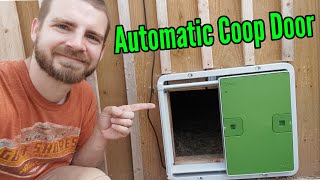 Omlet Automatic Chicken Coop Door Review and Installation [upl. by Nessaj]