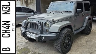 In Depth Tour Jeep Wrangler Sahara JK 2014  Indonesia [upl. by Harrington]