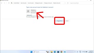 How to Change or Rename Windows 11 User Account [upl. by Hickey]