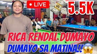 RICA RENDAL VS JOLLIBEE PAREHAS LIVE NOW‼️🎱 BET 55K [upl. by Atiek140]