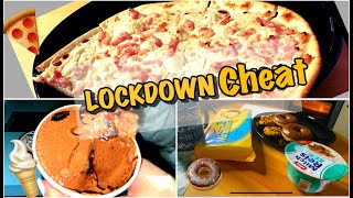 LOCKDOWN MASSIVE CHEAT  4000cals binge eating filmed  TD EW 暴飲暴食 [upl. by Ecinehs80]