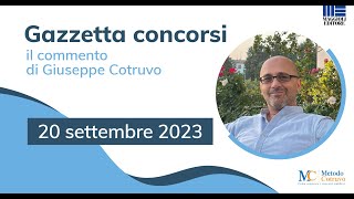 Gazzetta Concorsi 20923 concorsi Inps in arrivo cosa studiare per prova scritta Agenzia Entrate [upl. by Catarina]